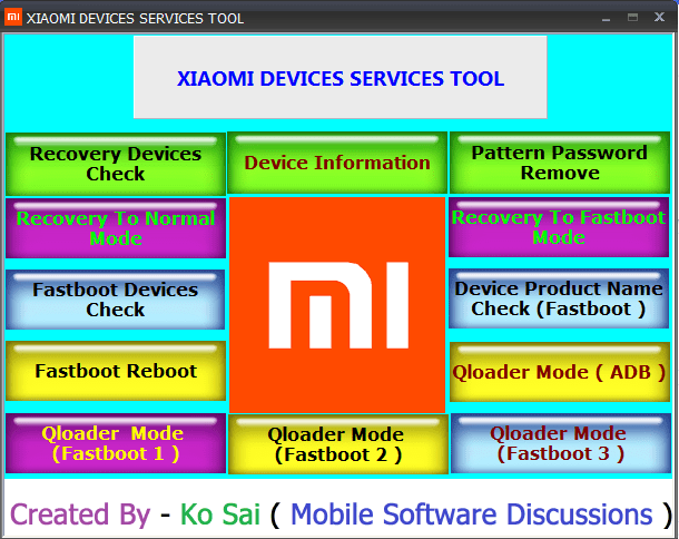 Centro de asistencia Xiaomi … Herramienta de servicio de Xiaomi
