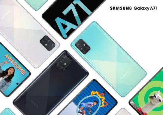 Cómo ingresar al modo de recuperación en Samsung Galaxy A71