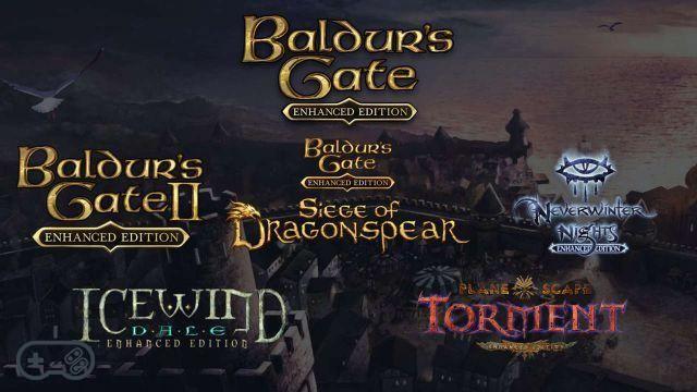 Baldur's Gate, Neverwinter Nights y otros juegos de rol clásicos llegarán a las consolas a finales de 2019