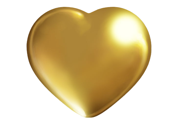 Cantidad de Corazones de oro