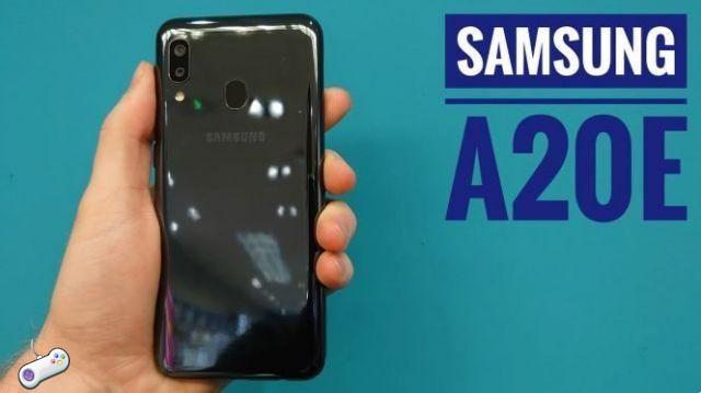 Samsung Galaxy A20e got stuck on black screen
