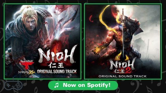 The original soundtracks of Nioh and Nioh 2 are available on Spotify