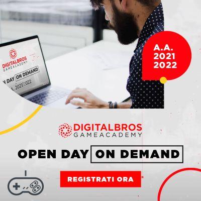 Digital Bros Game Academy: registrations for Open Day On Demand are open
