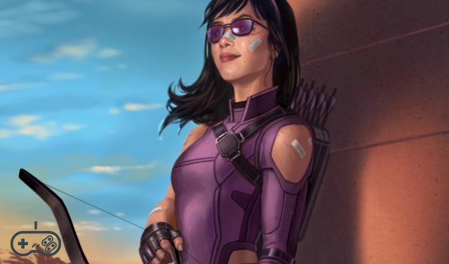 Hawkeye: Hailee Steinfeld on set in Kate Bishop's costume