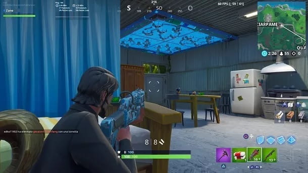 Como alterar os comandos no Fortnite PS4