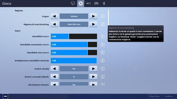 Comment changer de serveur dans Fortnite