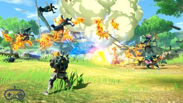 Hyrule Warriors: Age of Calamity - Visualização do musou ambientado em Hyrule