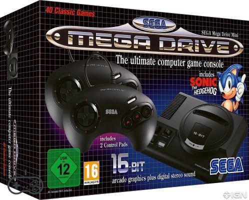 SEGA Mega Drive Mini llegará en septiembre con 40 juegos clásicos