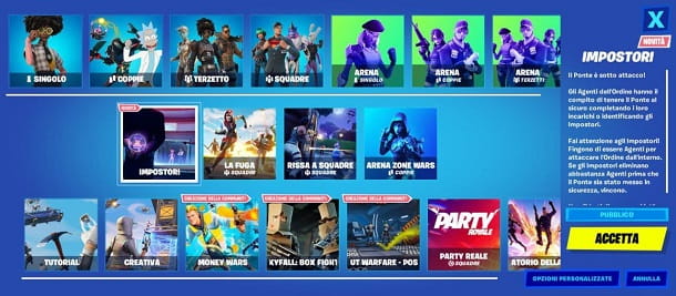 Comment fonctionne le mode imposteur de Fortnite