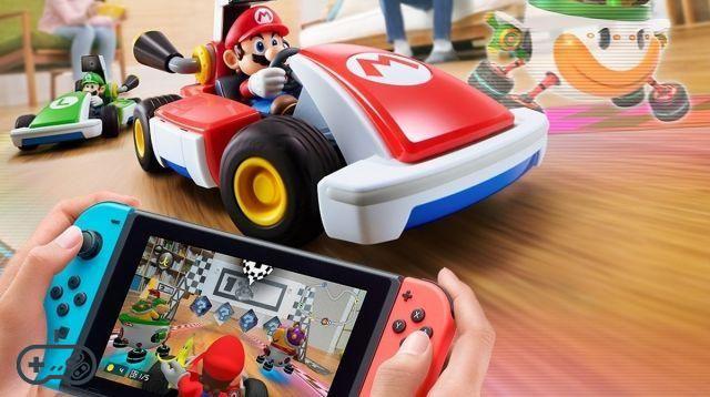 Mario Kart Live: Home Circuit, announced the title in augmented reality