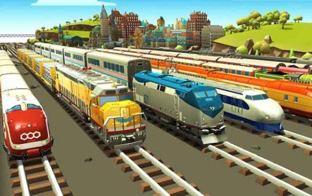 Jogos de trem para Android e iOS