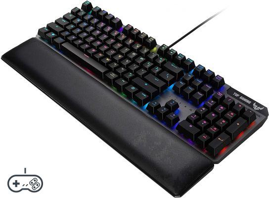 Asus TUF Gaming K7 - Examen du clavier Asus rapide et durable