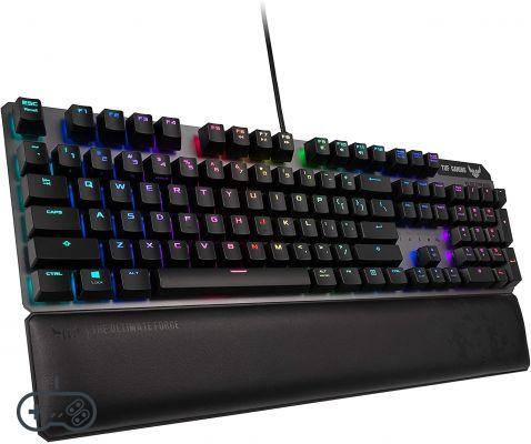 Asus TUF Gaming K7 - Revisión del teclado Asus rápido y duradero