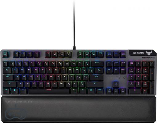 Asus TUF Gaming K7 - Revisión del teclado Asus rápido y duradero