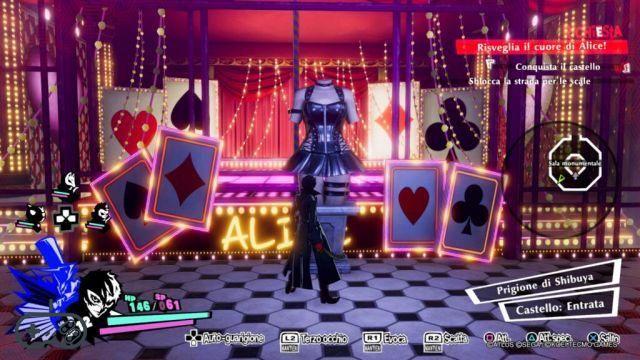 Persona 5 Strikers - Guide des ascenseurs de la prison d'Alice