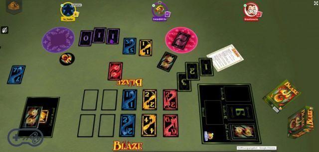 Castle Tricon Spring Edition - Aperçu de Blaze, le nouveau jeu de cartes de HeidelBÄR Games
