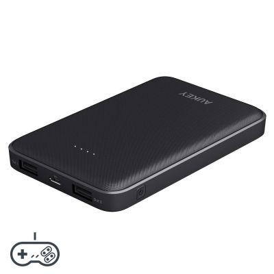 Powerbank Aukey de 10000 mAh en oferta en Amazon