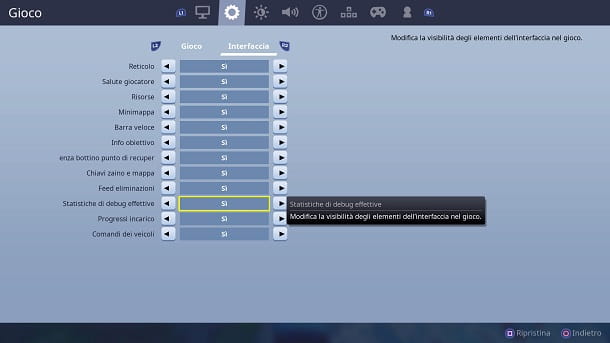 Cómo ver FPS en Fortnite PS4