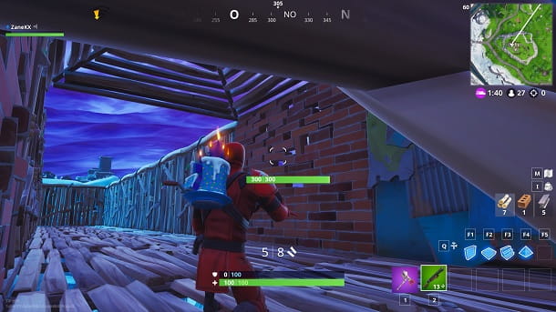 Como construir no PC Fortnite