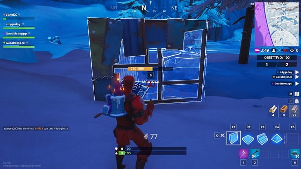 How to build in Fortnite PC