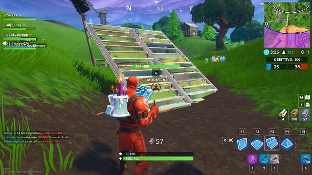 How to build in Fortnite PC