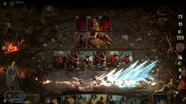 Thronebreaker: The Witcher Tales - Review, Gwent est également joué sur Switch