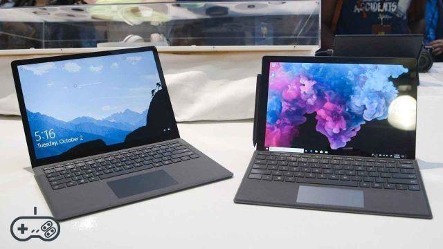 Microsoft: The company presented several new Surfice products