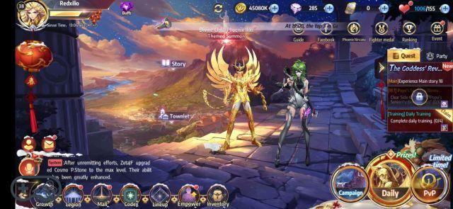 Saint Seiya: Awakening - Here is the guide to play without spending money