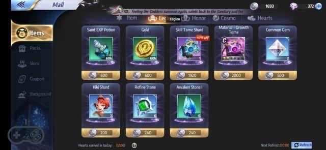 Saint Seiya: Awakening - Here is the guide to play without spending money