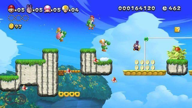 New Super Mario Bros.U Deluxe - Critique, il est de retour pour sauter sur le commutateur