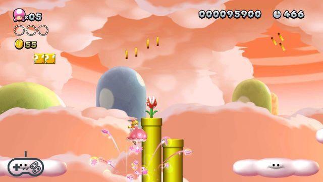 New Super Mario Bros.U Deluxe - Critique, il est de retour pour sauter sur le commutateur