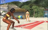 Calor de verano de voleibol de playa