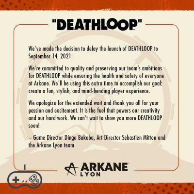 Deathloop oficialmente pospuesto, nueva fecha de lanzamiento revelada