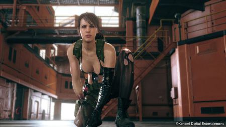 Metal Gear Solid 5 the Phantom Pain: Easter egg: Quiet in a helicopter