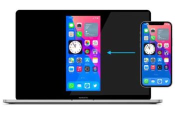 How to mirror iPhone screen to Mac computer