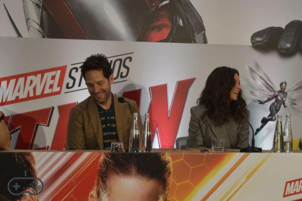 Ant-Man and the Wasp: press meeting with Paul Rudd and Evangeline Lilly