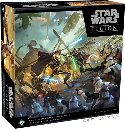 Star Wars: Legion The Clone Wars has begun!