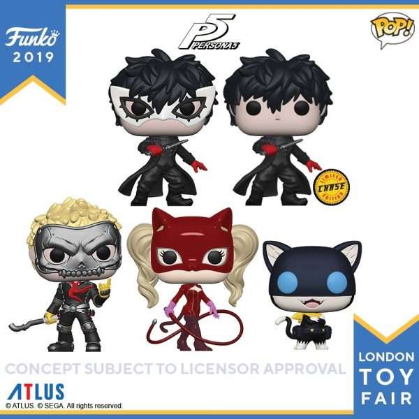 Aqui estão os Funko Pop dedicados aos personagens da Persona 5!