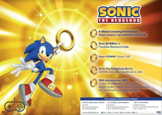 Sonic: Novos jogos e anúncios importantes por ocasião do 30º aniversário