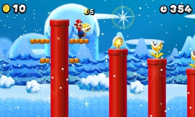 Mario and many, many coins