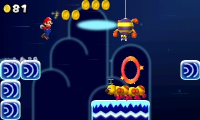 Mario e muitas, muitas moedas