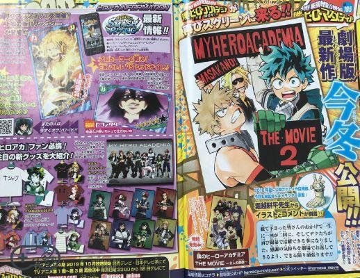 The second animated film of My Hero Academia has been announced