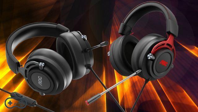 AOC presenta sus nuevos modelos de auriculares gaming