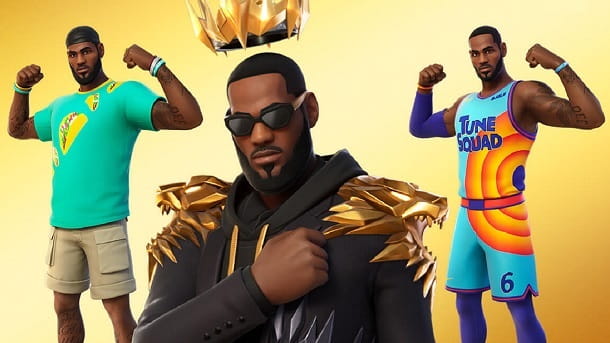 Como desbloquear LeBron James Space Jam 2 no Fortnite