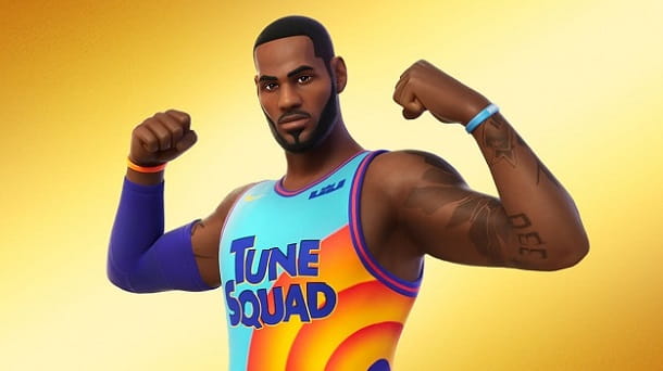 Como desbloquear LeBron James Space Jam 2 no Fortnite