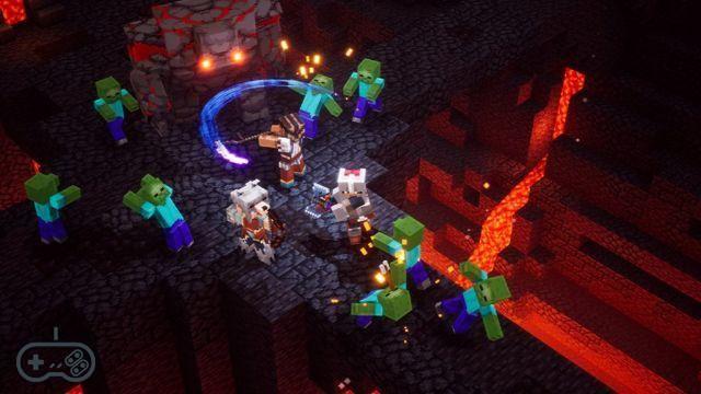 Minecraft Dungeons - revisão do rastreador de masmorras do Mojang Studios