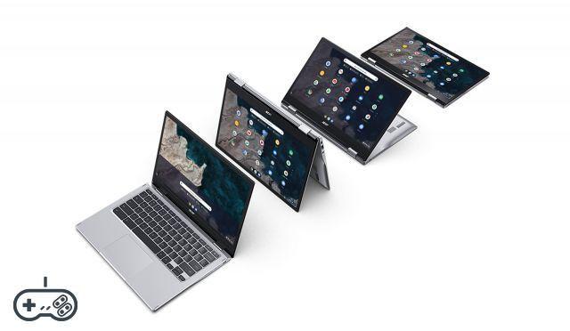 Chromebook Spin 513 e Chromebook Enterprise Spin 513 foram introduzidos pela Acer