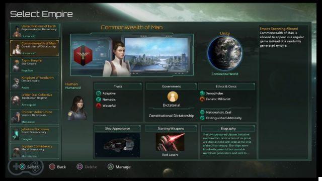 Stellaris: Console Edition, the review on PS4