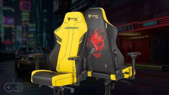 Cyberpunk 2077: as cadeiras da Secretlab estão de volta