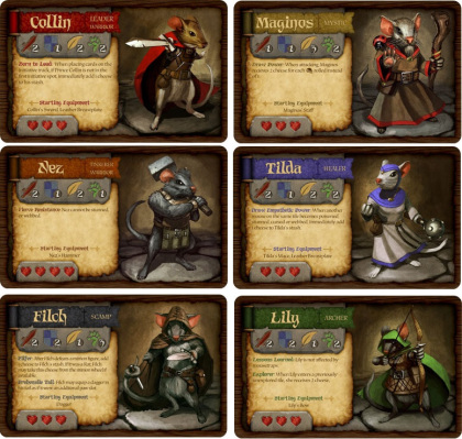 Mice & Mystics - Jerry Hawthorne cooperative boardgame review